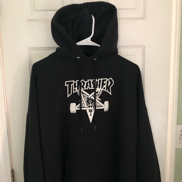 skategoat thrasher hoodie
